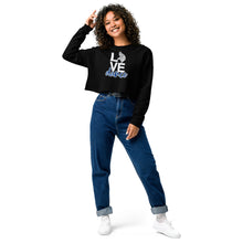 Load image into Gallery viewer, Crop Sweatshirt available in 3 colors.