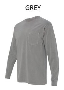 viking vines long sleeve pocket t-shirt