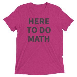 Here to do math - 4 colors!