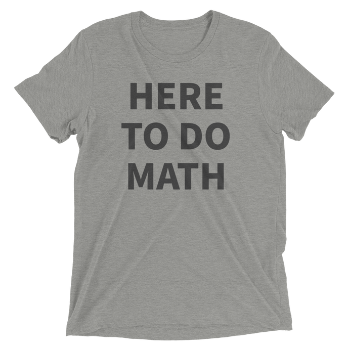 Here to do math - 4 colors!